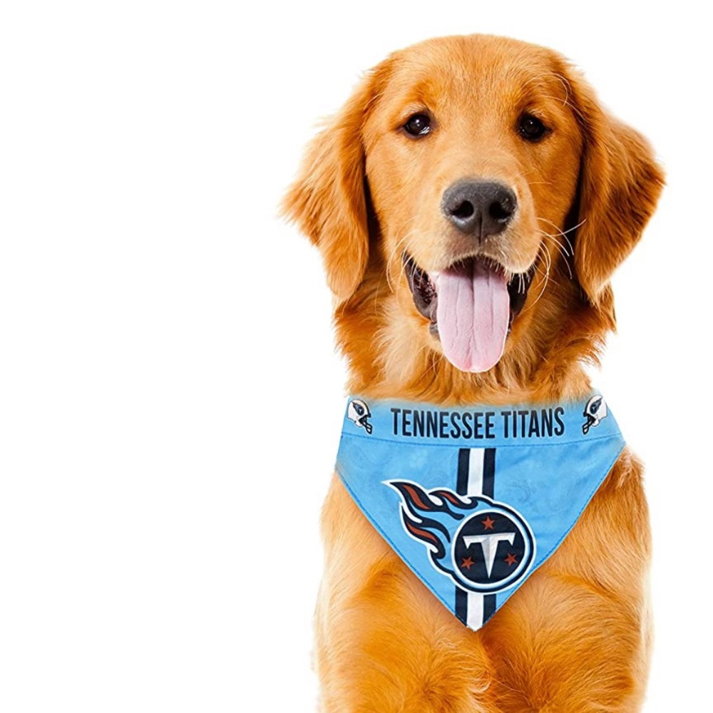 NWT NFL Tennessee Titans Dog Cat Pet Blue Bandana